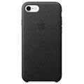 iPhone 7 / iPhone 8 Apple Lederhülle MQH92ZM/A - Schwarz