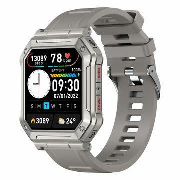 Outdoor Sport IP68 Wasserdichte Smartwatch - 1.91" - Grau