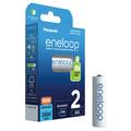 Panasonic Eneloop BK-3MCDE/2BE Wiederaufladbare AA-Batterien 2000mAh - 2 Stk.