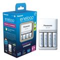 Panasonic Eneloop BQ-CC55 SmartPlus Akku-Ladegerät mit 4x AA-Akkus 2000mAh