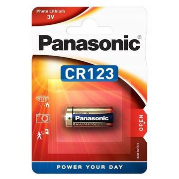 Panasonic Photo Power CR123 Lithium-Batterie - 3V