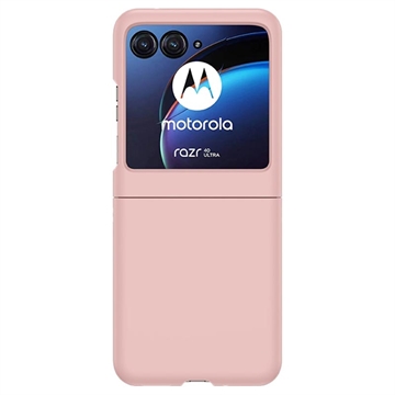 Motorola Razr 40 Ultra Kunststoff Hülle - Rosa