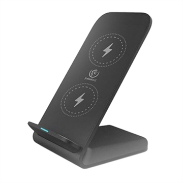 Rebeltec W210 High Speed Qi Wireless Charger Stand 15W - Schwarz