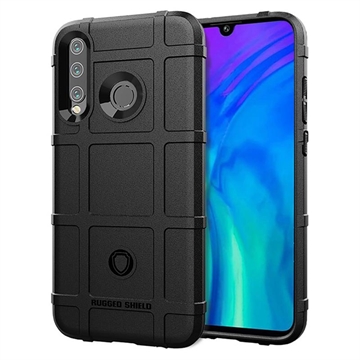 Honor 20 Lite Rugged Shield TPU Hülle - Schwarz