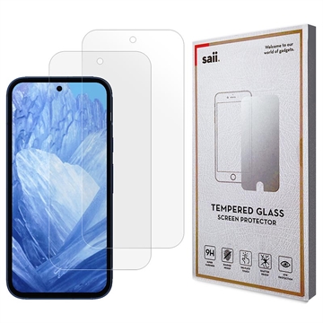 Google Pixel 8a Saii 3D Premium Panzerglas - 9H - 2 Pcs.