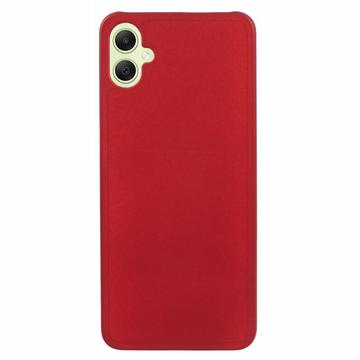 Samsung Galaxy A05 Gummierte Kunststoff Hülle - Red