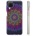 Samsung Galaxy A12 TPU Hülle - Buntes Mandala