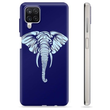 Samsung Galaxy A12 TPU Hülle - Elefant