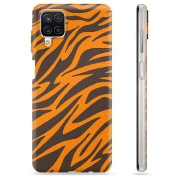 Samsung Galaxy A12 TPU Hülle - Tiger