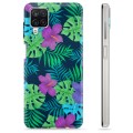 Samsung Galaxy A12 TPU Hülle - Tropische Blumen