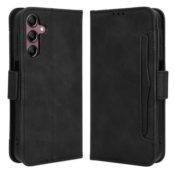 Samsung Galaxy A15 Wallet Hülle mit Kartenhalter - Schwarz