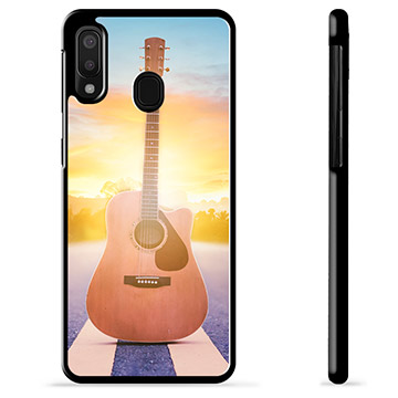 Samsung Galaxy A20e Schutzhülle - Gitarre