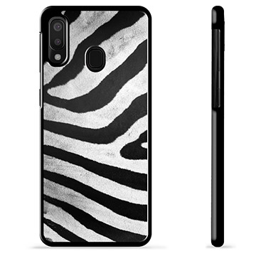 Samsung Galaxy A20e Schutzhülle - Zebra