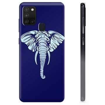 Samsung Galaxy A21s TPU Hülle - Elefant