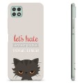 Samsung Galaxy A22 5G TPU Hülle - Böse Katze