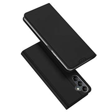 Samsung Galaxy A25 Dux Ducis Skin Pro Flip Hülle - Schwarz