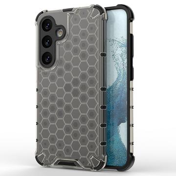 Samsung Galaxy A26 Honeycomb Armored Hybrid Hülle - Schwarz