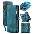 Samsung Galaxy A35 Caseme 008 2-in-1 Multifunktions Wallet Hülle - Blau