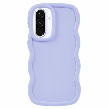 Samsung Galaxy A36 Candy Color Wavy TPU Hülle - lila