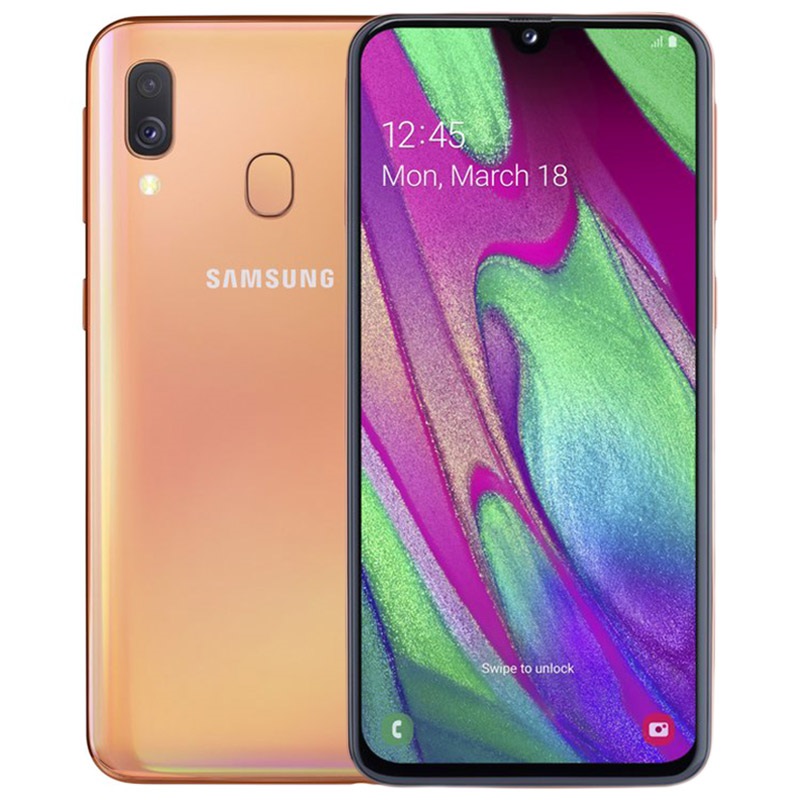 samsung a 40 orange