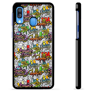 Samsung Galaxy A40 Schutzhülle - Graffiti