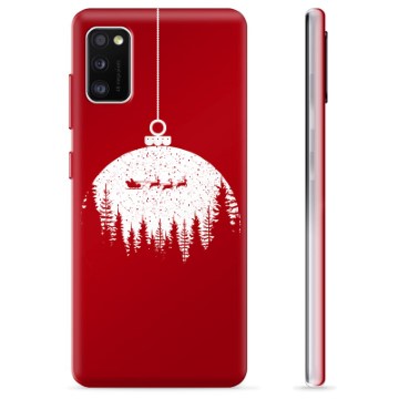 Samsung Galaxy A41 TPU Hülle - Weihnachtskugel