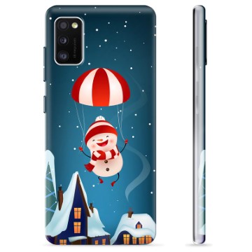 Samsung Galaxy A41 TPU Hülle - Schneemann