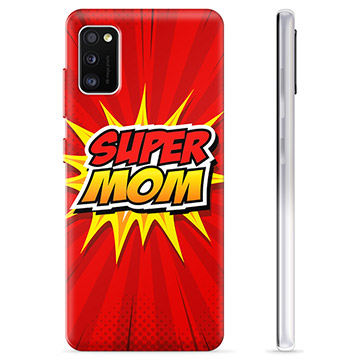 Samsung Galaxy A41 TPU Hülle - Super Mom