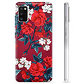 Samsung Galaxy A41 TPU Hülle - Vintage Blumen