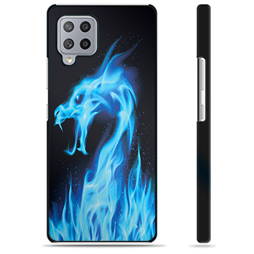 Samsung Galaxy A42 5G Schutzhülle - Blauer Feuerdrache