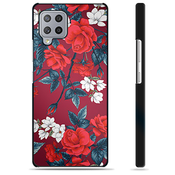 Samsung Galaxy A42 5G Schutzhülle - Vintage Blumen