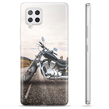 Samsung Galaxy A42 5G TPU Hülle - Motorrad