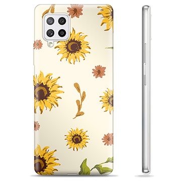 Samsung Galaxy A42 5G TPU Hülle - Sonnenblume