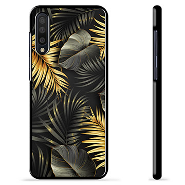 Samsung Galaxy A50 Schutzhülle - Goldene Blätter