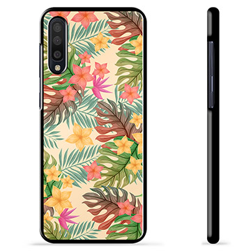 Samsung Galaxy A50 Schutzhülle - Pinke Blumen