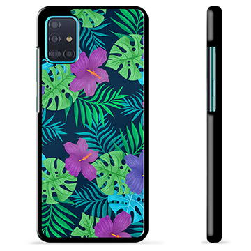 Samsung Galaxy A51 Schutzhülle - Tropische Blumen