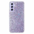 Samsung Galaxy A55 Glitter Flakes TPU Hülle - Purpur