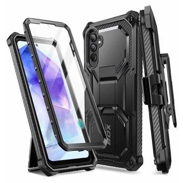 Samsung Galaxy A55 Supcase i-Blason Armorbox Hybrid Hülle - Schwarz