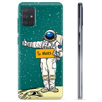 Samsung Galaxy A71 TPU Hülle - Mars Astronaut