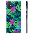 Samsung Galaxy A71 TPU Hülle - Tropische Blumen