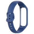 Samsung Galaxy Fit 2 Ersatz-Silikonarmband mit integriertem Rahmen - Dunkelblau