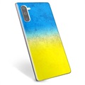 Samsung Galaxy Note10 TPU Hülle Ukrainische Flagge - Zweifarbig