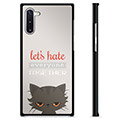 Samsung Galaxy Note10 Schutzhülle - Böse Katze