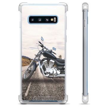 Samsung Galaxy S10 Hybrid Hülle - Motorrad