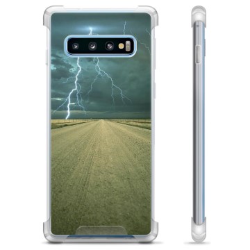 Samsung Galaxy S10 Hybrid Hülle - Sturm