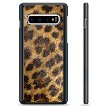 Samsung Galaxy S10+ Schutzhülle - Leopard