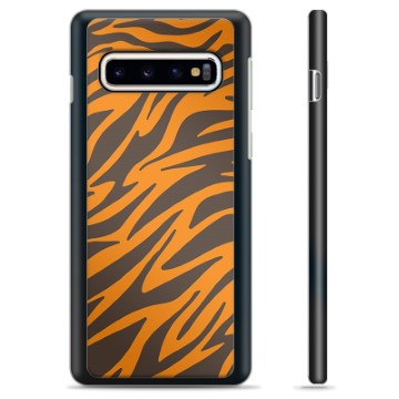 Samsung Galaxy S10+ Schutzhülle - Tiger