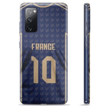 Samsung Galaxy S20 FE TPU Hülle - Frankreich