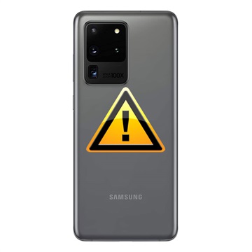 Samsung Galaxy S20 Ultra 5G Akkufachdeckel Reparatur - Grau