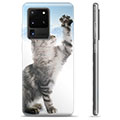 Samsung Galaxy S20 Ultra TPU Hülle - Katze